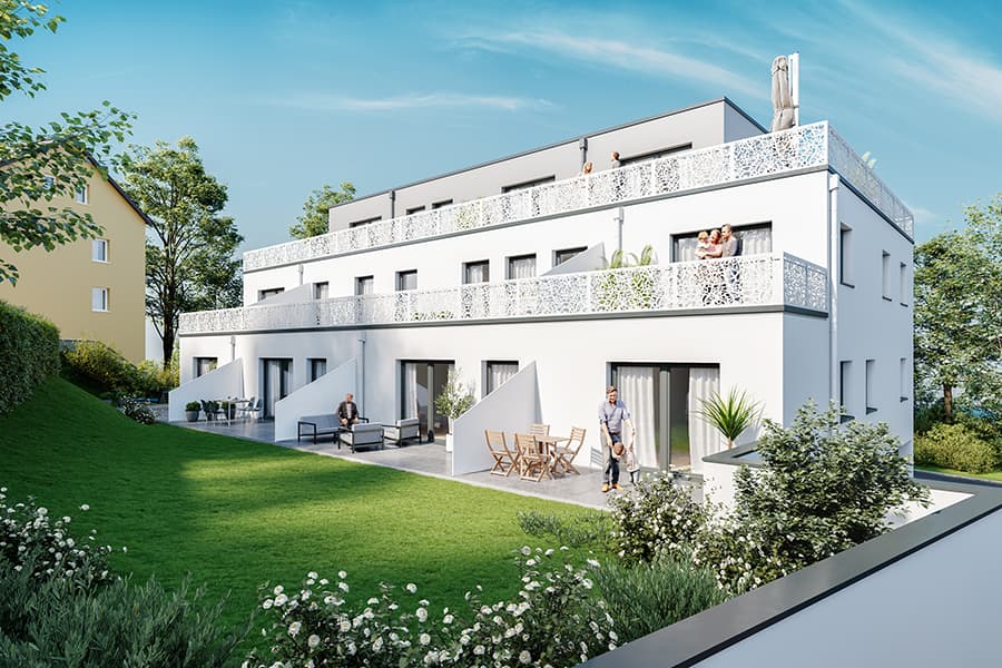 Mehrfamilienhaus Simbach am Inn Visualisierung