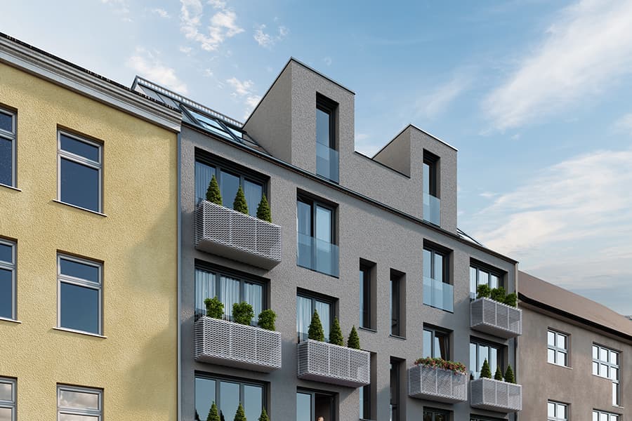 1160 Wien Bachgasse Aussenvisualisierung