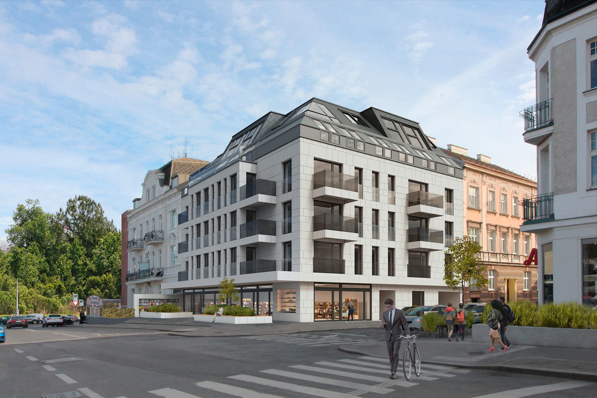 Eigentumswohnungen Wien Döbling Visualisierung - archplanviz Bernhard ...
