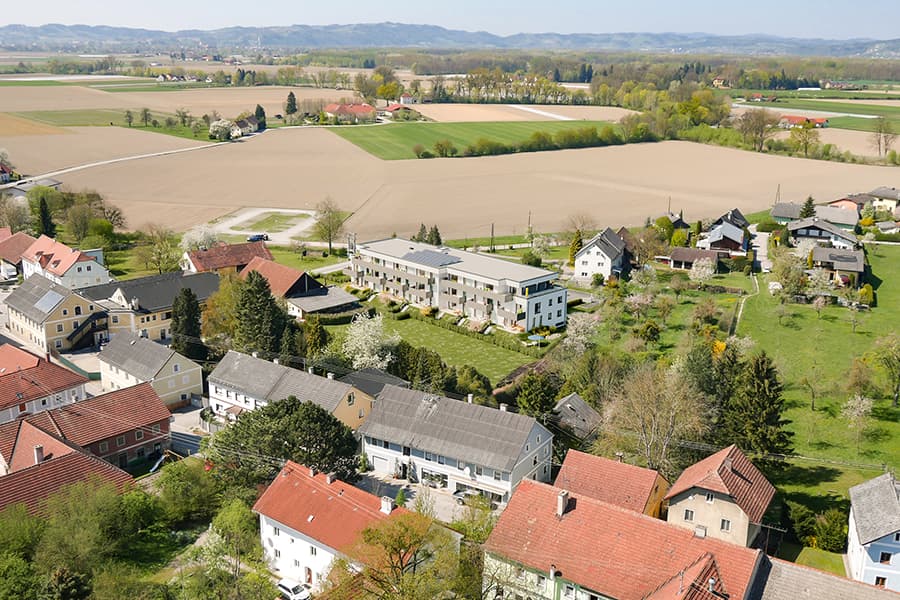 Alkoven Wohnhaus Aussenvisualisierung